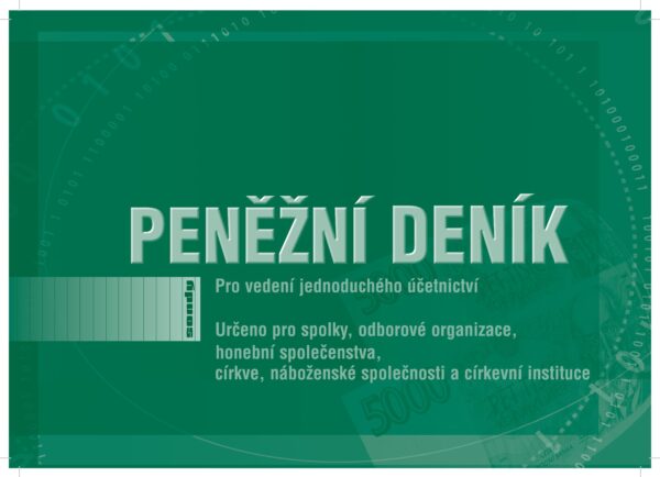 Peněžní deník pro vedení jednoduchého účetnictví