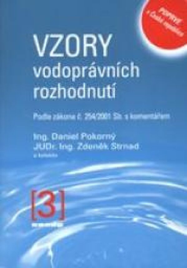 Vzory vodoprávních rozhodnutí III. díl