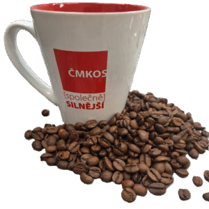 Hrnek s Logem ČMKOS společně silnější