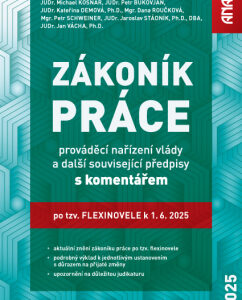 Zákoník práce, prováděcí nařízení vlády a další související předpisy s komentářem po tzv. flexinovele k 1. 6. 2025